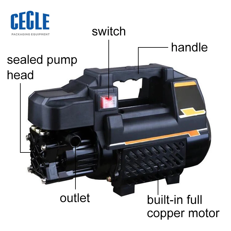 Бытовая портативная Автомойка высокого давления 70