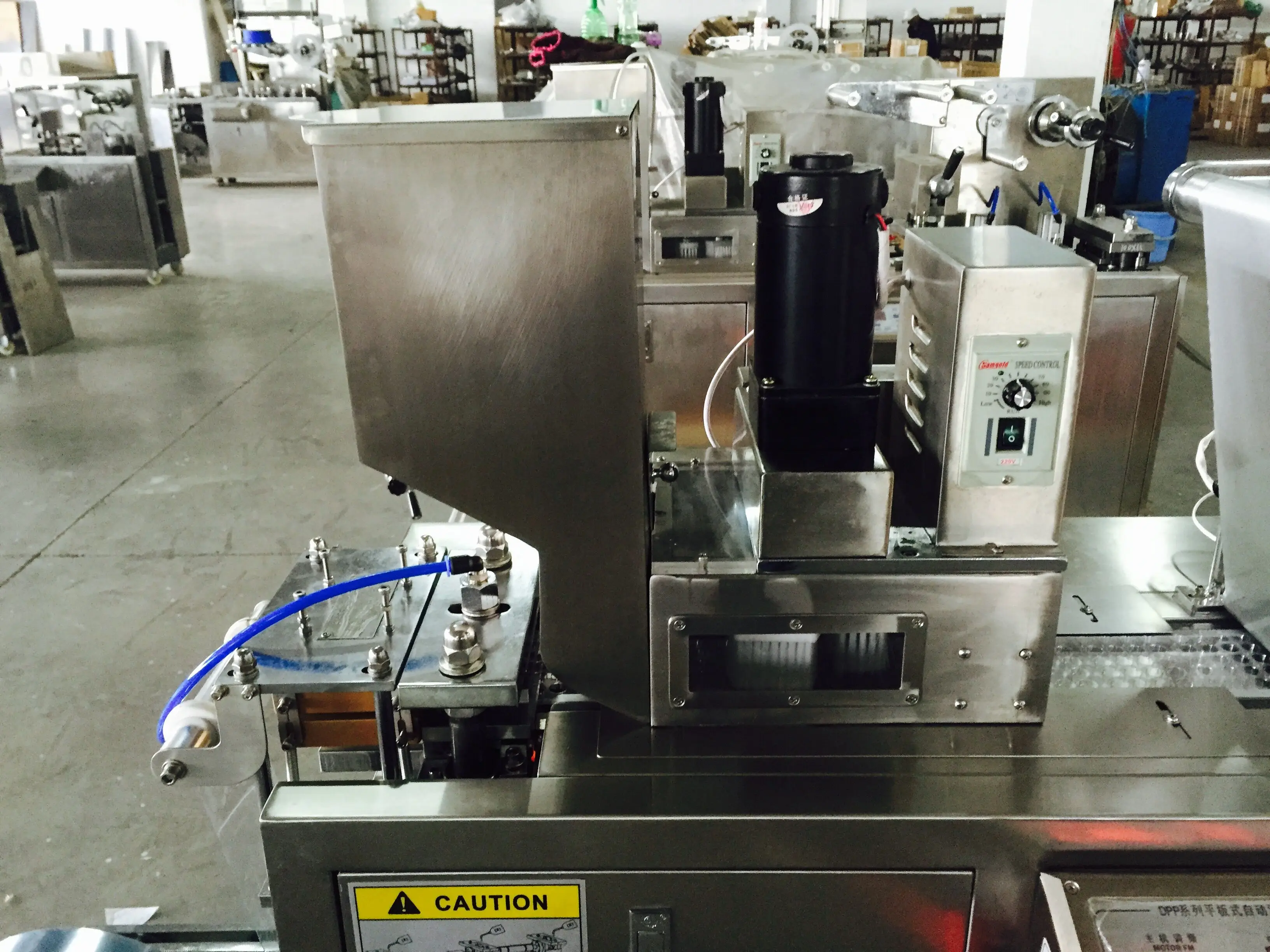 DPP-88A Автоматическая плоская-алюминиево-пластиковые конфеты блистерная упаковочная машина