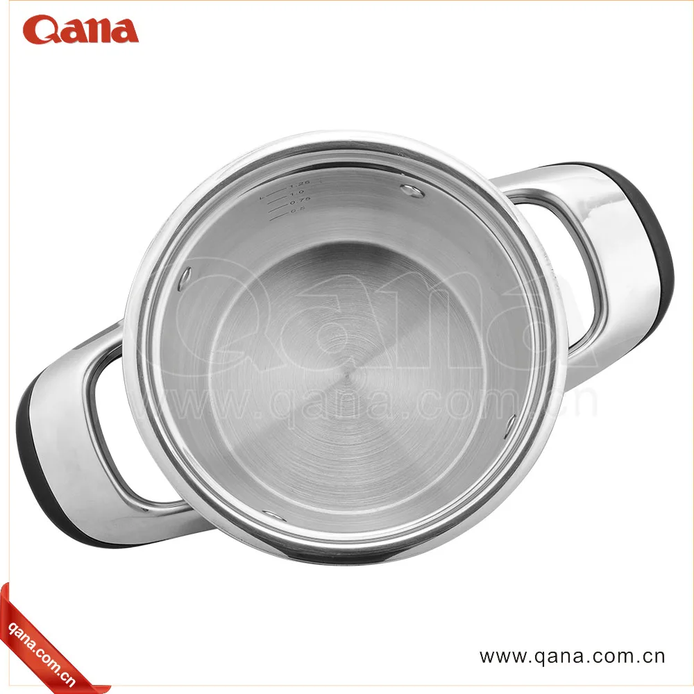 Набор кухонной посуды из нержавеющей стали, без воды