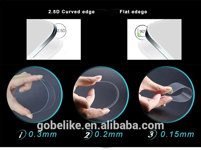 Шэньчжэнь Gobelike высокое качество цена закаленное стекло экран протектор для iphone 6 OEM и ODM доступны