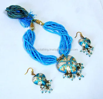 Fashion Indian Jewelry Lac Necklace Set