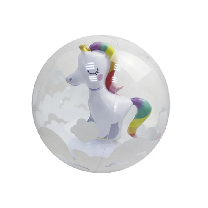 unicorn beach ball