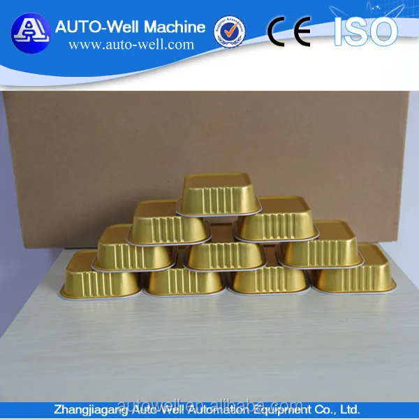 Aluminum Foil Container Making Machine in Italy