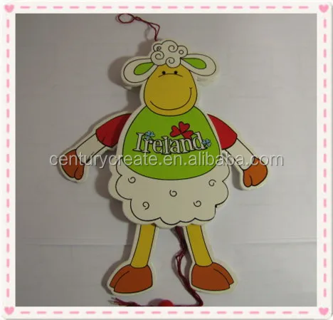 
Лучший подарок для детей деревянный кукольный клоун cетчатый рюкзак с затягивающимися кукол 