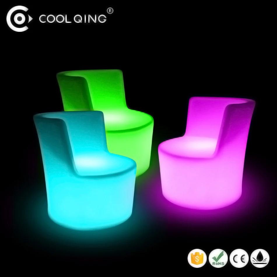 
Дизайн мебели для ночного клуба, светодиодный диван с изменением цвета RGB, современный светодиодный диван для ночного клуба 
