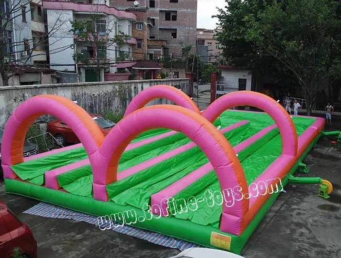 Double slip and Slide Giant Inflatable Water Slide for Sale