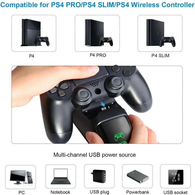 Controller Charger New World Ps4 Controller Elden Ring Ps4 Dobe