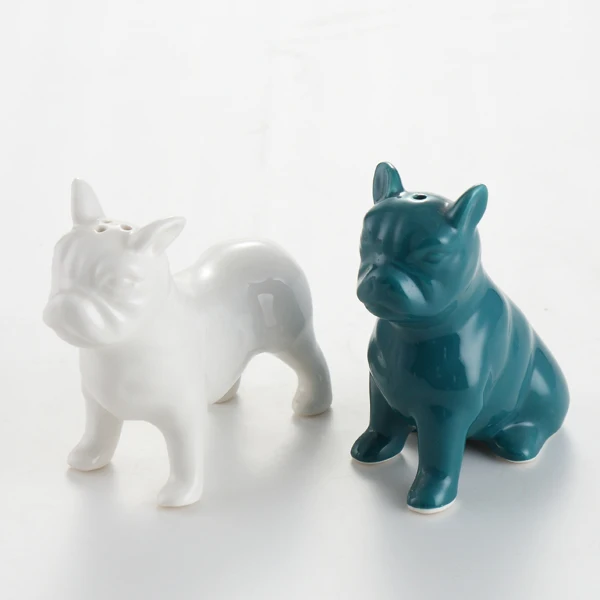 狗盐和胡椒瓶批发装饰陶瓷草药和香料工具3000套7 15天可持续45天釉面 Buy 盐和胡椒调酒器套装 陶瓷狗盐和胡椒调酒器套装 盐和胡椒 调酒器套装批发