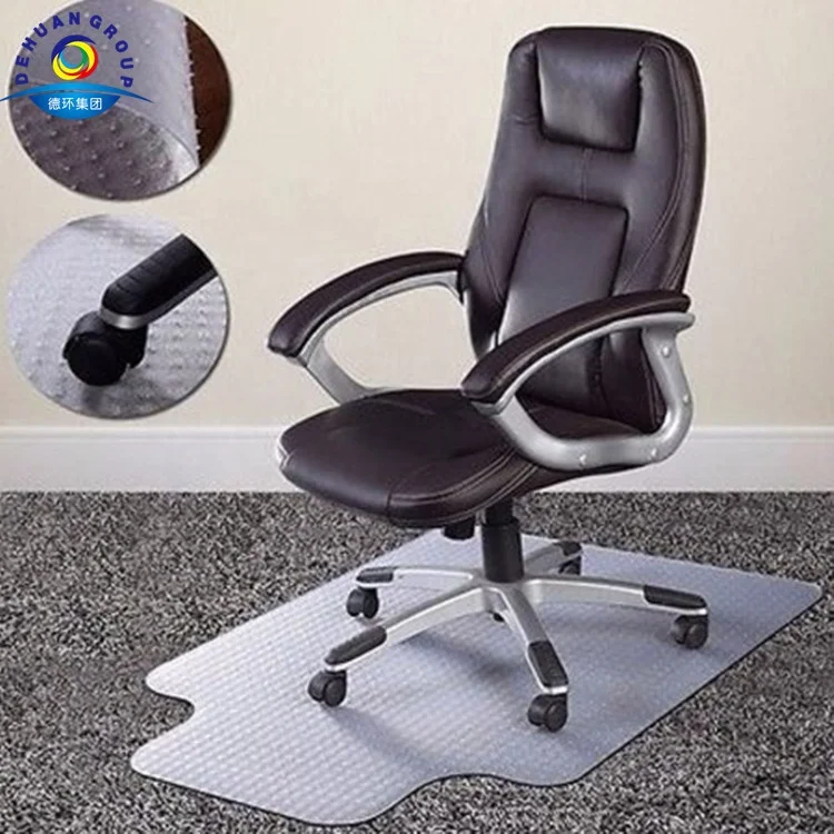 PVC Chair Mats for Hard Floors Durable Clear Protection
