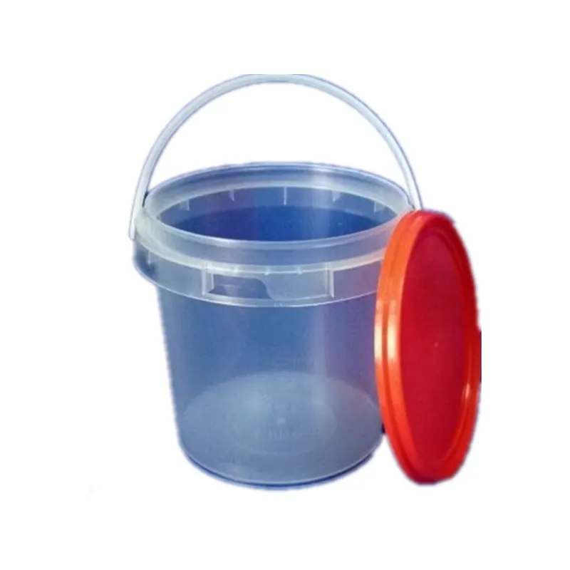 Whosesale 2L/2.5L/4L Clear PP Small Plastic Pails with Lid, Plastic Bucket  with Handle, Plastic Container - China Plastic Bucket, 2L/2.5L/4L Clear PP