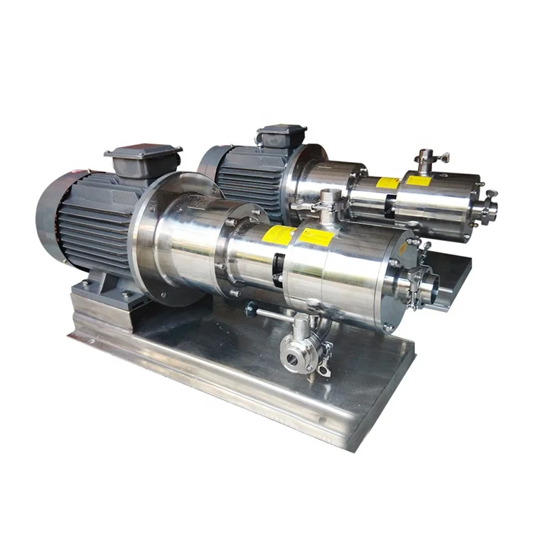 In Line High Speed Shear Homogenizer Pump High Shear Pump Emulsifying Pump
