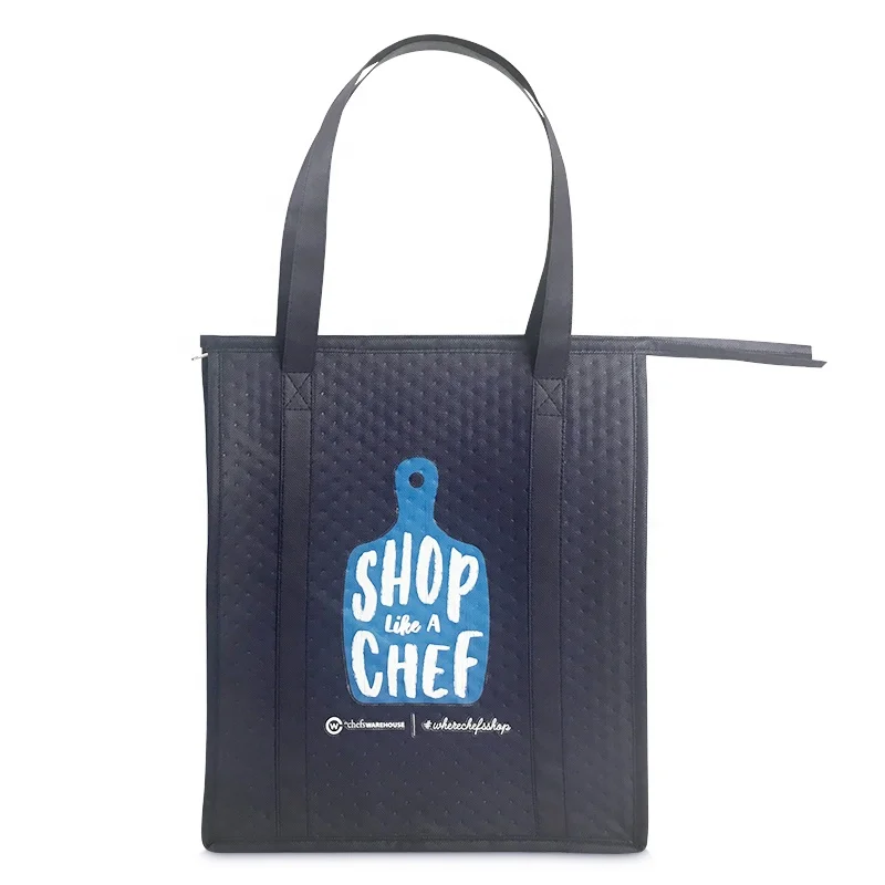 Очень большая тяжелая Сумка-тоут с индивидуальным логотипом многоразовая изолированная сумка-холодильник Preimum Термосумка-холодильник