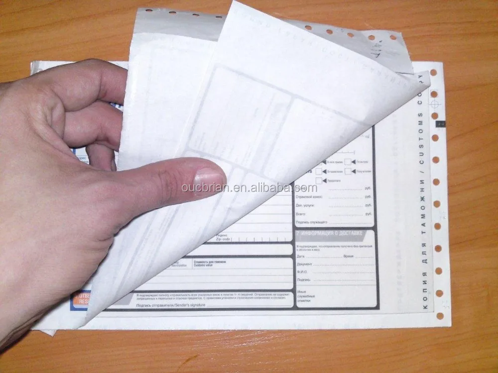 Receipt Book Continuous Computer Forms Printing Machine