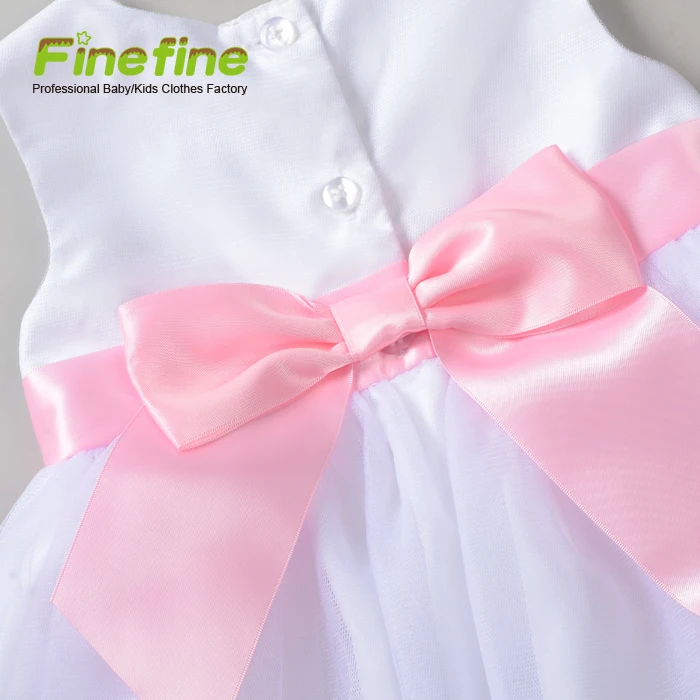 2018 новая весна вышивка детская праздничная одежда Платья с Трусы для маленьких девочек