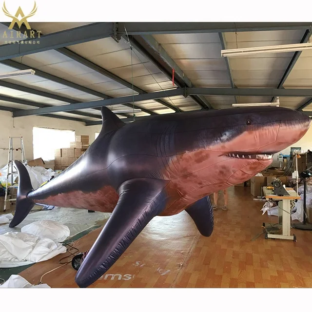 Realistic Sea Animal Costume Inflatable Shark Costume Party Parade Suppliers Buy Giant Inflatable Shark Costume Halloween Decoration Inflatable Shark Costume New Design Drama Stage Cosplay Party Shark Mascot Costume Product On Alibaba Com