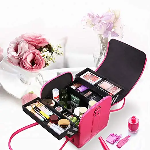 WETRUST MVPOWER Cosmetic Vanity Box - Removable PU Leather