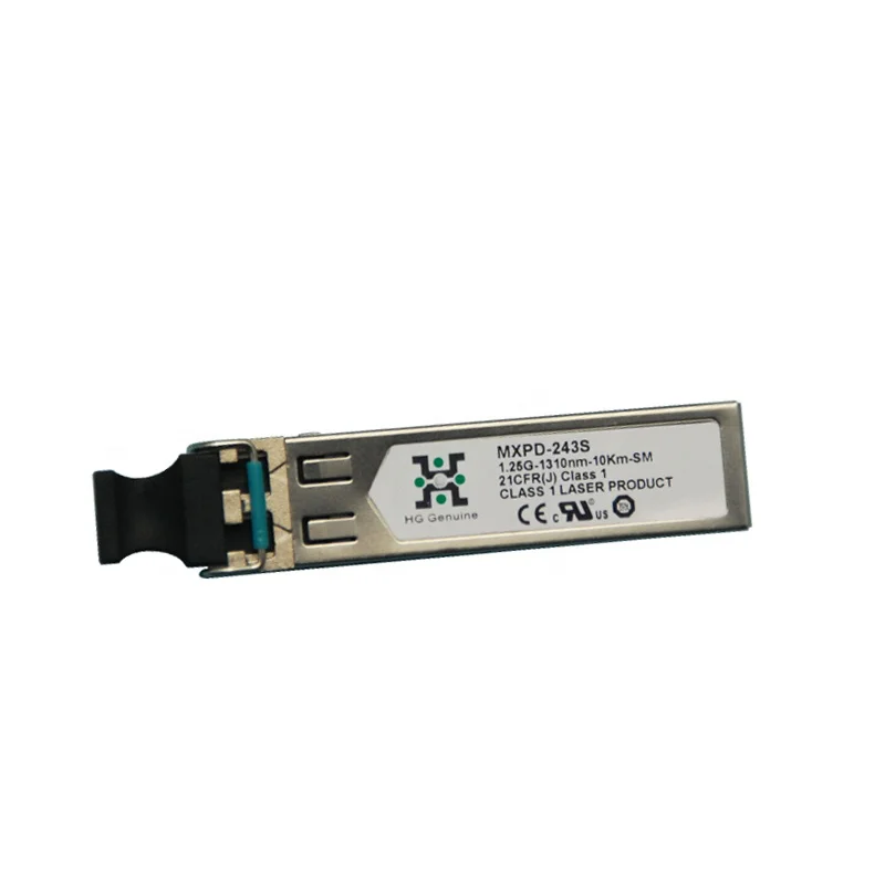 MXPD-243S HG純正1.25G-1310nm-10km光トランシーバーSFPファイバー