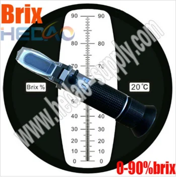 Réfractomètre Numérique FlagFront Brix 0-55% - Mesure Sucre Automatique - Pour Fruits, Vin