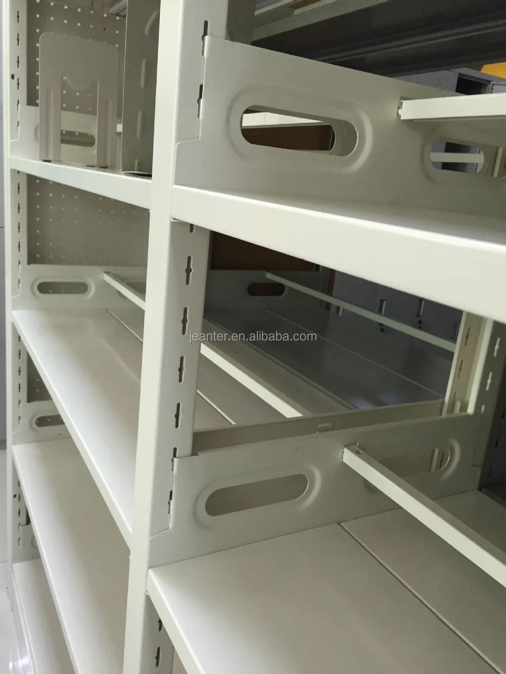 Двухсторонняя мебель для библиотеки, стальная книжная полка, школьная книжная стойка, книжный шкаф для библиотеки