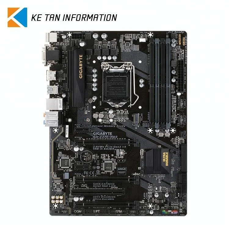 Tarjeta Madre GIGABYTE GA-Z270-HD3 con CPU ATX LGA1151 para Juegos