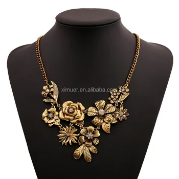 latest model fashion necklace wholesale fashion alloy jewelry
