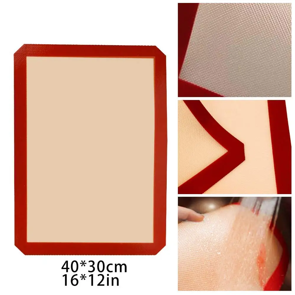 
 Горячая Распродажа Amazon предлагает силиконовые матовые листы для выпечки Силиконовые коврики для духовки  