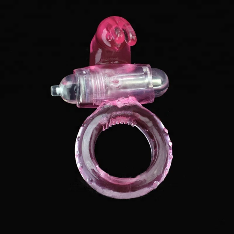 Rabbit Vibrating Cock Ring Men Retarded Ejaculation Penus Ring