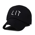 2016 New Fashion Baseball Cap Women Men Sports Hat LIT Summer Golf Caps Hip Hop Outdoor