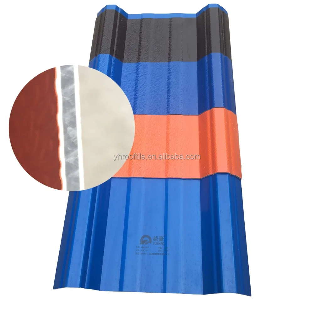 Heat and Sound Insulation PVC Roof Tile for Shed,pvc Flexible Plastic Roofing Sheet Building Materials