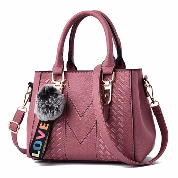 vintage leather large popular brand women luxury crossbody ladies bags handbag