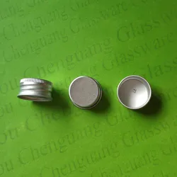 Стеклянная крышка для бутылки Золотая серебряная черная алюминиевая с