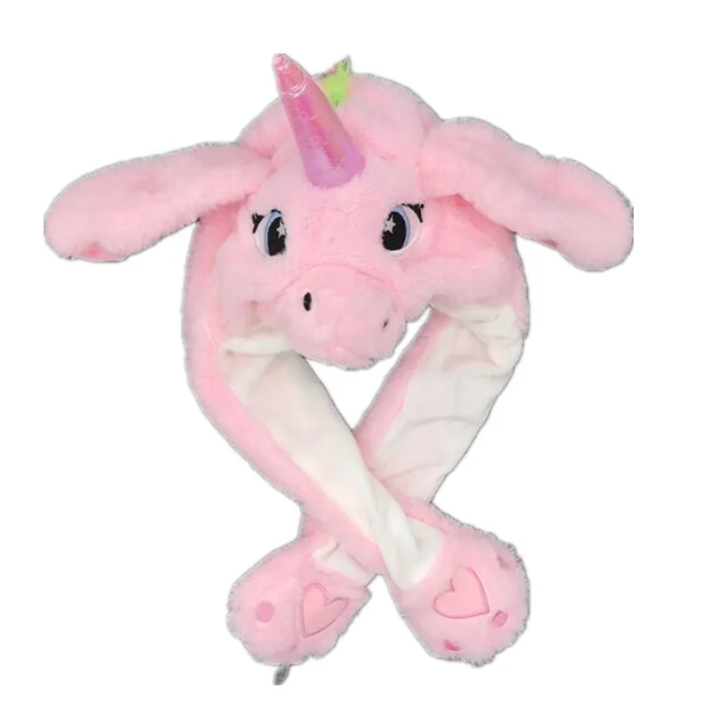 plush unicorn hat