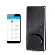 Electronic Keyless Digital Deadbolt Door Lock BLE TTLock App Smart Home Door Lock WiFi Tuya APP