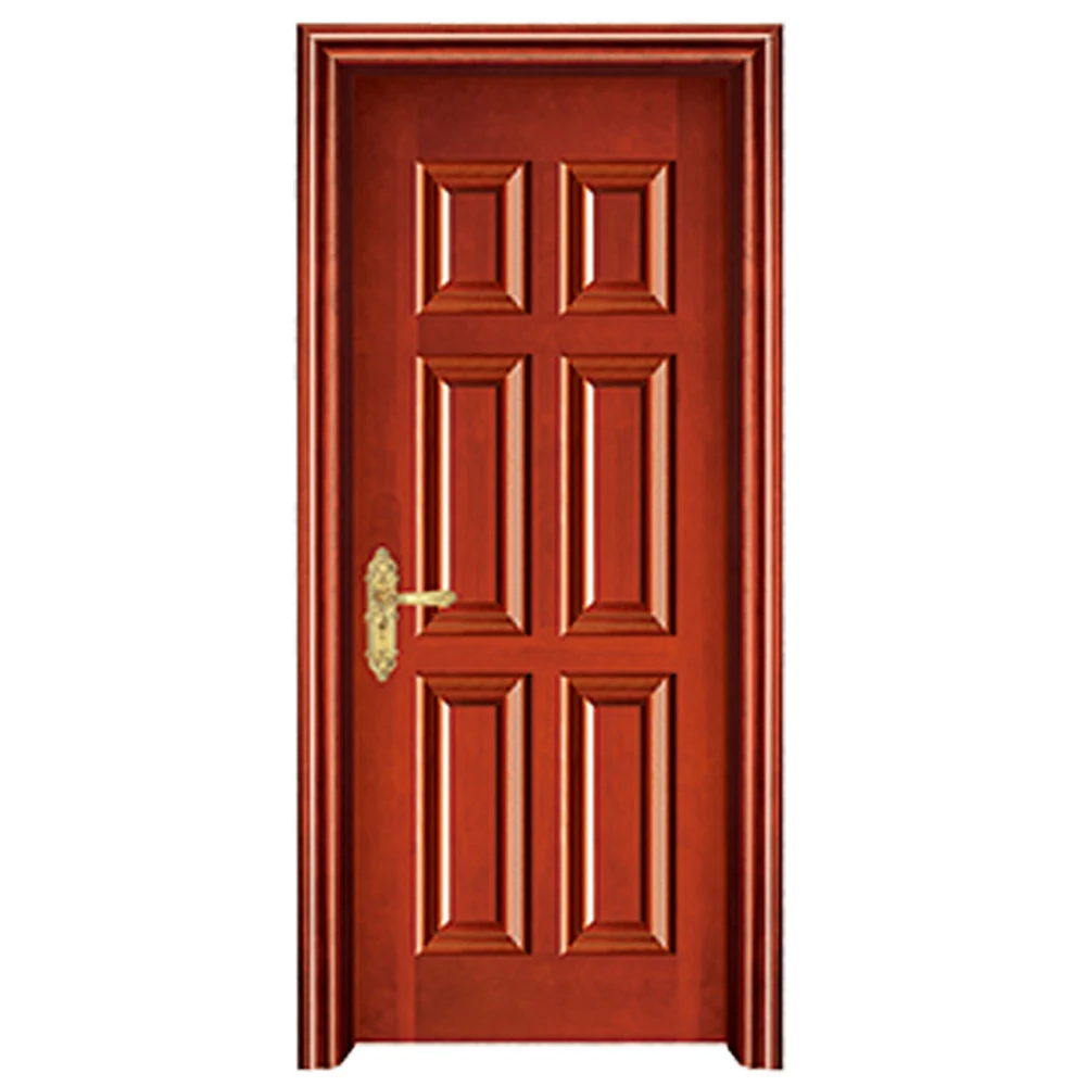 Latest Design Wooden Doors Finished Teak Wooden Main Door Fancy Wood Door