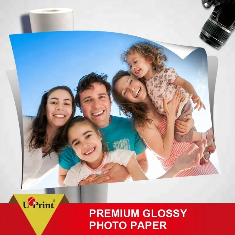 Glossy photo paper. Waterproof Glossy photo paper.