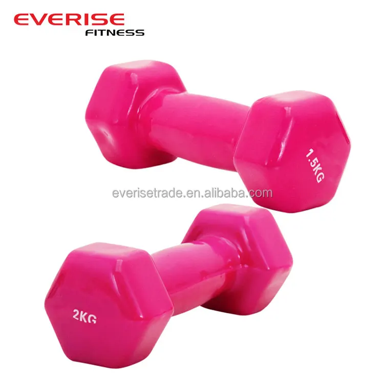 Оптовый заказ тренажерный зал с резиновым покрытием гантели Hex