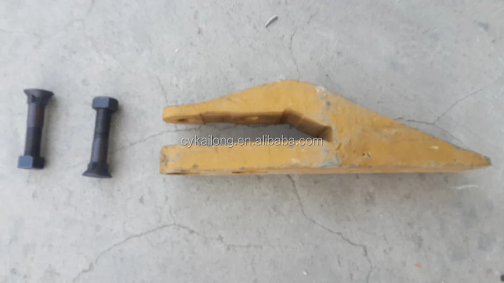 Shantui Sl30W and Sl50 Wheel Loader Bucket Tooth With Bolt and Nuts