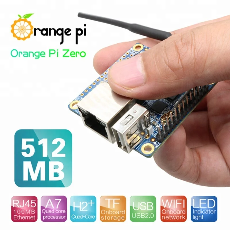 Hot sale Orange Pi Zero Quad Core Open-source 512MB Development board