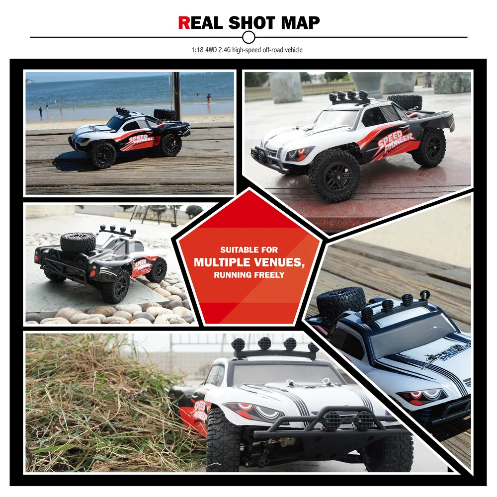 Лидер продаж 1:18 50 км/ч 4WD Радиоуправляемый автомобиль 9301 машина высокоскоростной грузовик внедорожник ПВХ корпус заводская цена игрушка