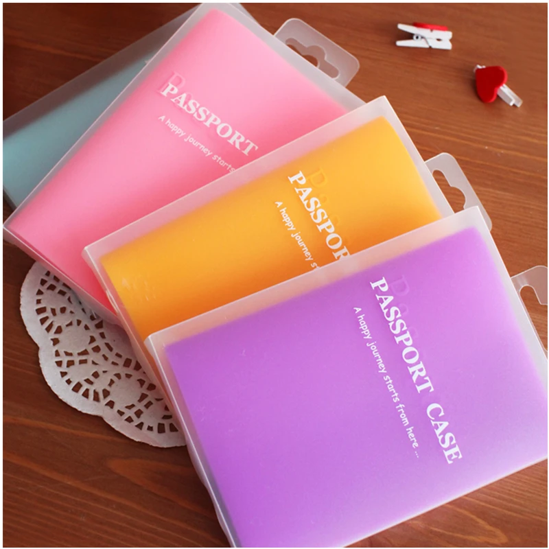 Wholesale Custom Made Silicone Travel Business Passport Holder Covers Case