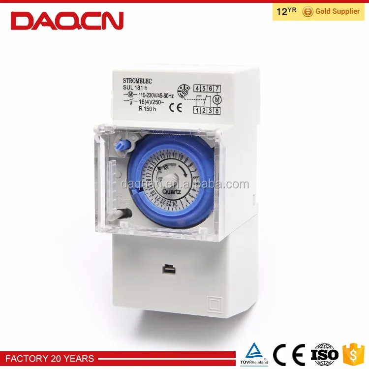 24h Programmable Mechanical Timer, Theben Timer SUL181H