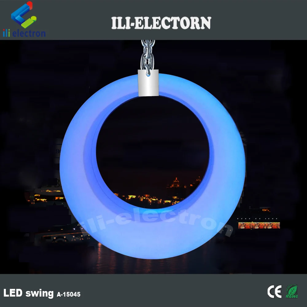 
 Наружное освещение качели/садовые качели/светящиеся пластиковые качели  