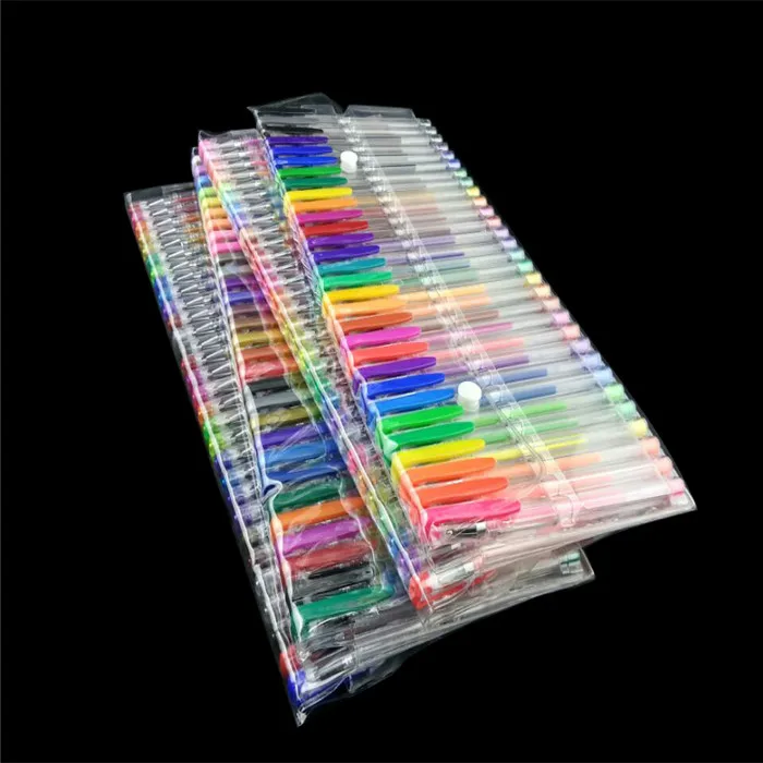 Набор гелевых ручек 200 шт.-100 ручек плюс 100 заправок