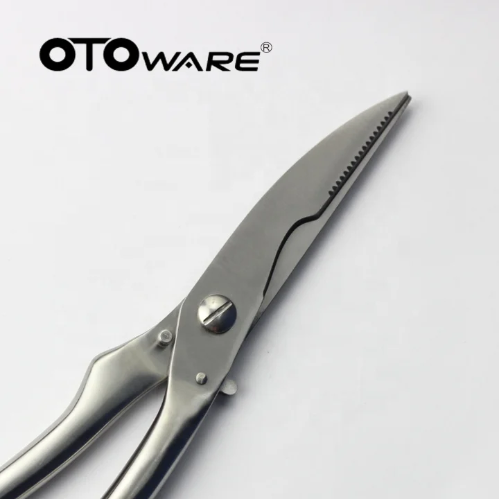 Многофункциональные кухонные ножницы из нержавеющей стали для резки куриных костей для домашнего использования на кухне