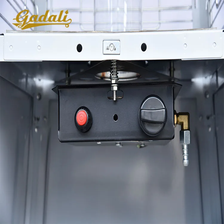 Регулируемый термостат, автономный стеклянный трубчатый нагреватель для патио, наружный инфракрасный светодиодный нагреватель для патио