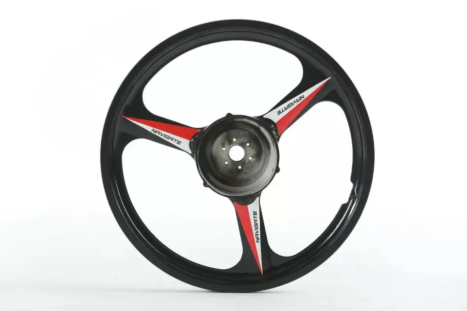 2018 New Style 3 Tri Spoke 20 Inch Spoke Integral Magnesium Alloy Electric Bike Wheel