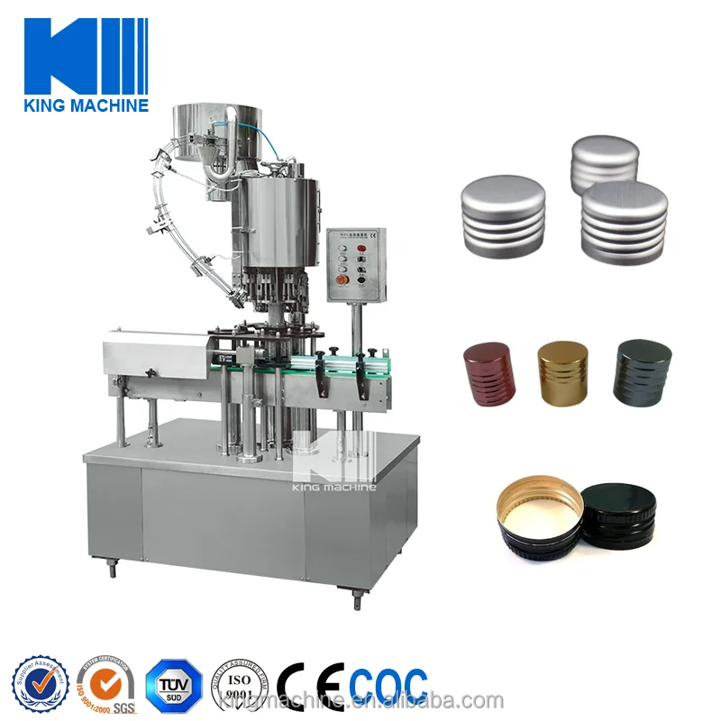 Automatic Crown Capping Machine / Glass Bottle Capping Machine / Beer Bottle Capping Machine