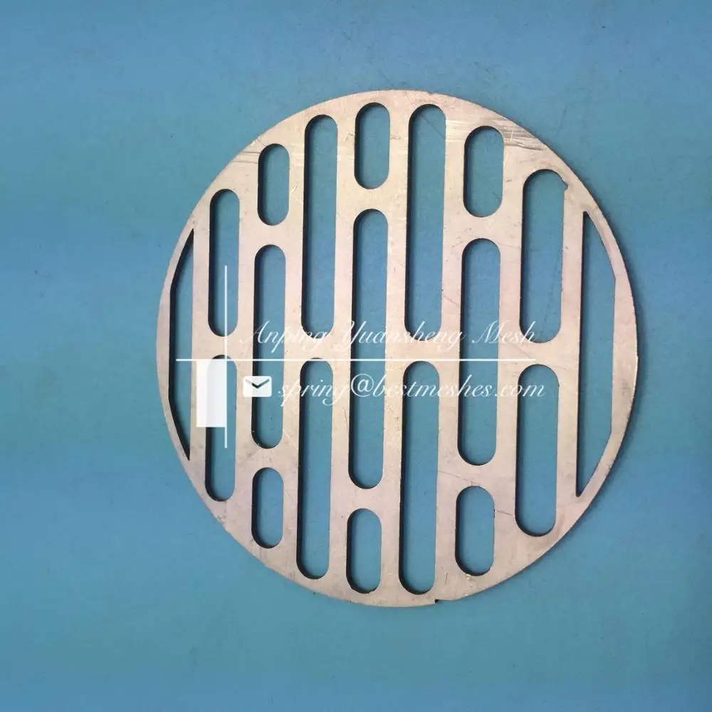 Circular SUS 304 Floor Drain Cover for Bathroom Drainage Pipe
