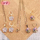 Necklace Elegant Party Jewelry Sets Trendyfree Earrings And Necklaces Guangzhou Fashion Wholesale Necklace And Earrings Set Imitation Jewelry