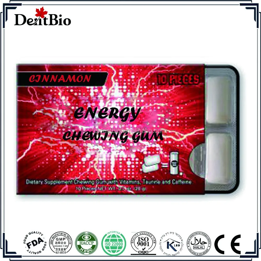 Европейская жевательная резинка energy bubble gum